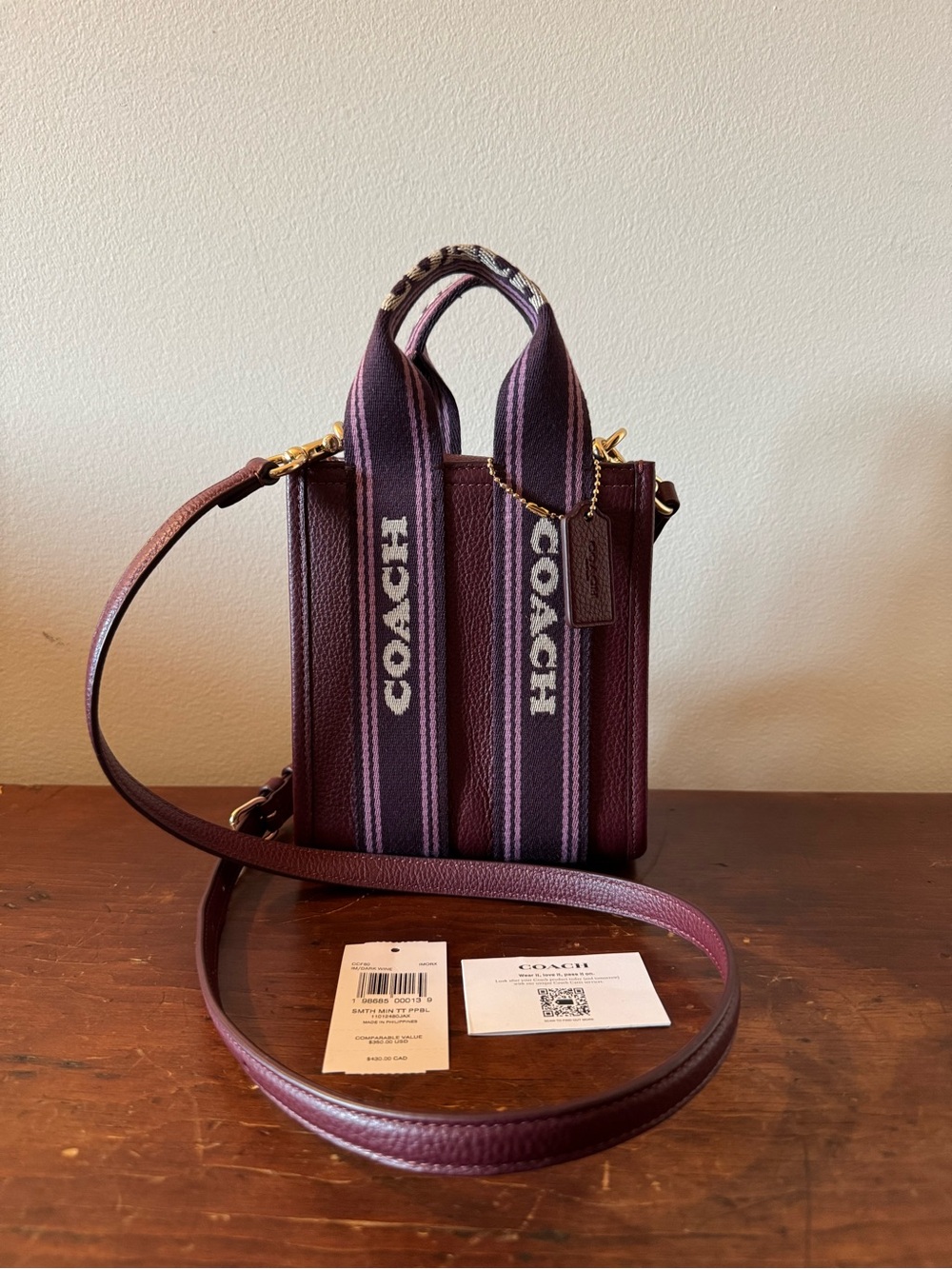 Coach Mini Smith Tote